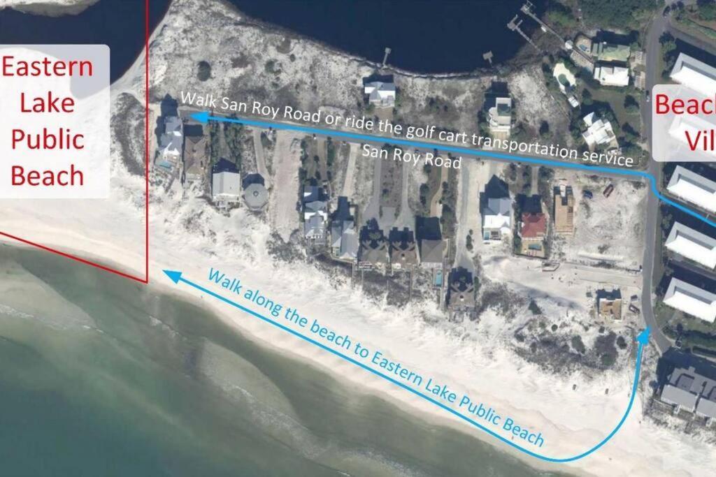 Short Walk Or Shuttle To Wide Open Public Beach! ซานตาโรซาบีช ภายนอก รูปภาพ